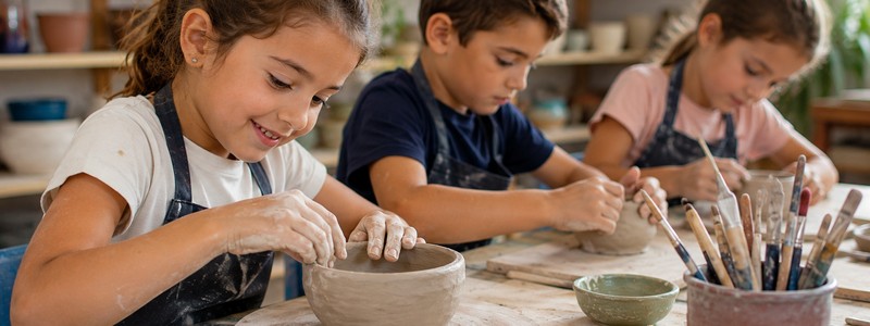 Taller de modelado y cerámica infantil – Escuela Municipal de Artes de Chiclana